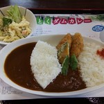 Michino Eki Yasha Ga Ike No Sato Saka Uchi Resutoran - よことくダムカレーセット　800円