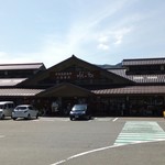 水の駅 軽食販売コーナー - 店構え