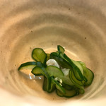 海人 - とうとう身と胡瓜の酢の物