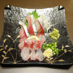 板前寿司 - ⑦関さば＆関あじ　２点盛　刺し