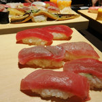 板前寿司 - ⑪本マグロのアップ