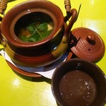 しゅんまん - 今年初の松茸土瓶蒸し