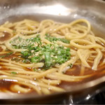 大阪 もつ鍋 PLay - シメのちゃんぽん麺