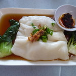 錦選香港特極點心 - トゥルトゥル＆ムニムニの米粉生地に、ゴロンと粗く砕いた海老とタレがマッチ