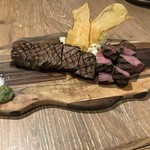 熟成肉LAB DA★BUTCHERS - 【2017.8.25】サーロインとランプ肉。