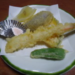 一の俣温泉グランドホテル - 天ぷら