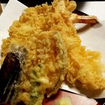 うなぎ 川松 - 天ぷら