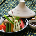 げんこつ - 季節の野菜を自家製肉味噌で