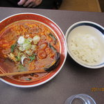 炭火焼肉 おおつか - カルビラーメン