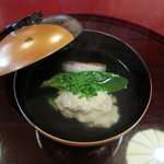 虎屋 壺中庵 - 御椀　蟹しんじょう