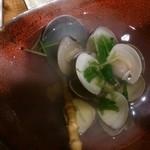 喜多郎寿し - 桑名産ハマグリの酒蒸し