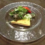 チェルバイア - プランツォＡ　1200円 のサラダ仕立ての前菜