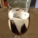 チェルバイア - プランツォＡ　1200円 のアイスコーヒー