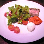 キッチャーノ - 本日のランチ 1200円 の前菜の盛り合わせ イタリア風