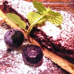 キッチャーノ - 本日のランチ＋デザート 1500円 のチョコレートのタルト