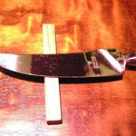 キッチャーノ - 卓上のナイフです