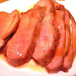 キッチャーノ - 本日のランチ 1200円 の鴨胸肉のロースト オレンジ風味