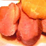 キッチャーノ - 本日のランチ 1200円 の鴨胸肉のロースト オレンジ風味
