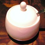 キッチャーノ - 本日のランチ＋デザート 1500円 の砂糖