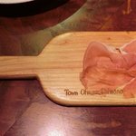 キッチャーノ - 本日のランチ+カフェ 1500円 の切り立てのパルマ産特製生ハム