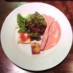 キッチャーノ - 本日のランチ+カフェ 1500円 の前菜の盛り合わせイタリア風