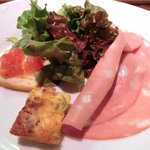 キッチャーノ - 本日のランチ+カフェ 1500円 の前菜の盛り合わせイタリア風