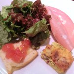 キッチャーノ - 本日のランチ+カフェ 1500円 の前菜の盛り合わせイタリア風