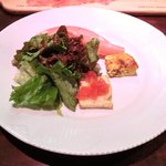 キッチャーノ - 本日のランチ+カフェ 1500円 の前菜の盛り合わせイタリア風