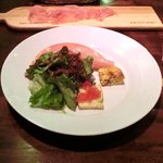 キッチャーノ - 本日のランチ+カフェ 1500円 の前菜の盛り合わせイタリア風