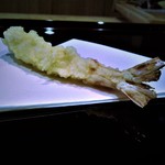 天ぷら たけうち - 志賀島の車海老