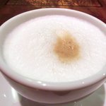 キッチャーノ - 本日のランチ+カフェ 1500円 のカプチーノ