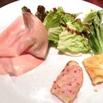 キッチャーノ - 本日のランチ+カフェ 1500円 の前菜の盛り合わせイタリア風