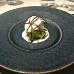 リストランテ カノフィーロ - 水牛のモッツアレラとシャインマスカット