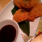 旬菜すし鮮 きずな屋 - ハモカツ　580円