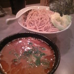 つけ麺 五ノ神製作所 - 海老味噌つけ麺　大盛　全部入り