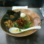 覆麺 智 - カキだしの塩ラーメン