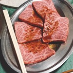 焼肉 はせ川 - ザブトン 100g