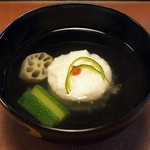 虎屋 壺中庵 - 鱧のしんじょう
