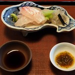 虎屋 壺中庵 - 鯛、車海老