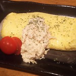 炭火串焼 初代バッジョ - チーズオムレツ