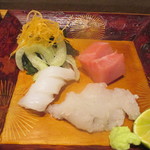 かま田 - 中トロ、アオリイカ、鱧