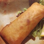 たべどころ絆 連 - 海老ほたてクリーム春巻＠３４０