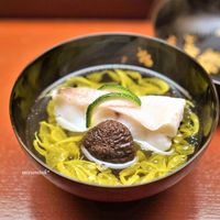 木山 - ぐじ、冬瓜、椎茸、菊花のお椀