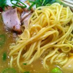 らーめん ２国 - らーめん２国 お初天神店 らーめん 麺アップ