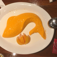 パンダ レストラン - 魚型プリン（2650円）【平成29年9月06日撮影】