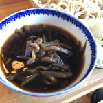 そば舎 あお - なす汁