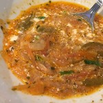 六本木 バイカル - ボルシチ　混ぜたもの