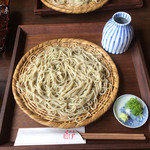 手打ち蕎麦 くげ - ざるそば￥９５０