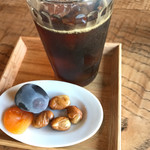 そば舎 あお - アイスコーヒー