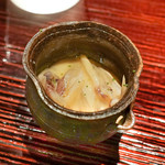 東麻布 天本 - イカの軟骨塩辛